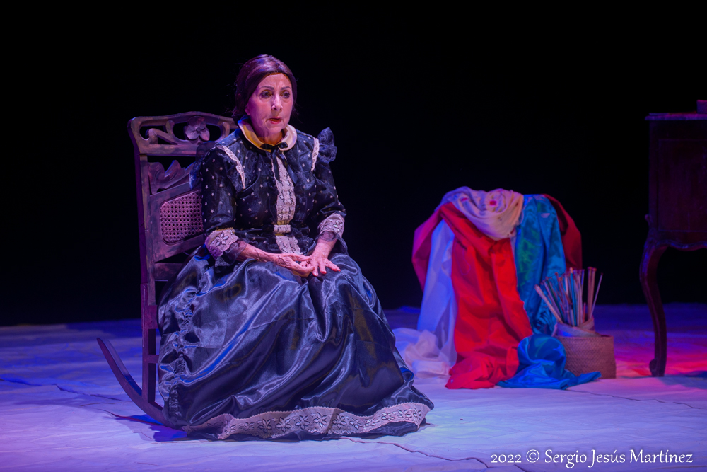 Presentan fragmento de obra teatral sobre bordadora de nuestra enseña nacional. Fotos: Sergio Martínez