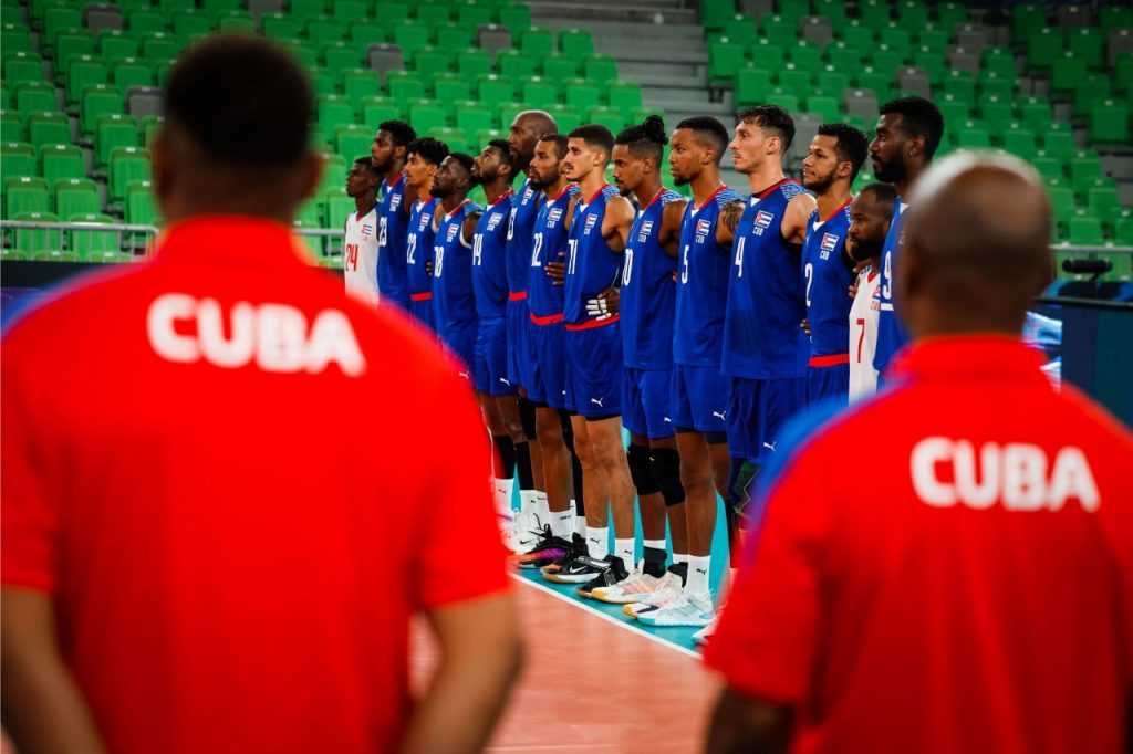 Equipo Cuba de Voleibol en una nueva temporada