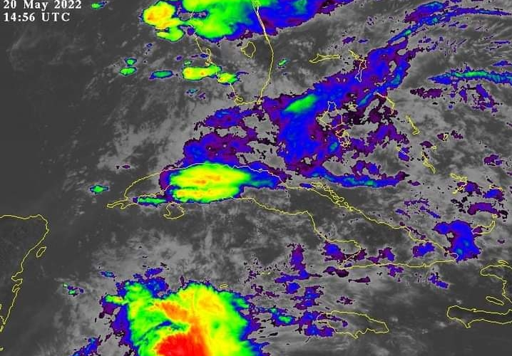 Alerta de intensas lluvias