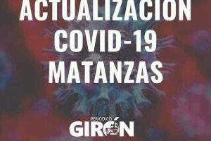 Actualización de la covid-19 en Matanzas al cierre del 15de mayo de 2022.