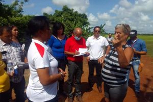 Inés María Chapman conoció las potencialidades de esta demarcación con importantes resultados en la producción agropecuaria.