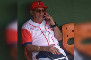 Armando Ferrer mostró su optimismo de ganar la Liga Élite del béisbol cubano que ya tiene definido los cuatros finalistas al play off.