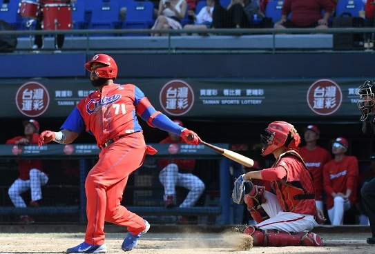 El equipo Cuba que participará en el V Clásico Mundial de Béisbol logró redimirse  4×0 frente a los Dragones de Wei Chuan.