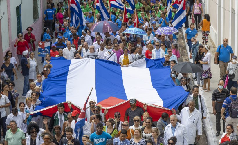 El martes último tuvieron lugar una Marcha Patriótica y un acto de Reafirmación Revolucionaria en Matanzas.