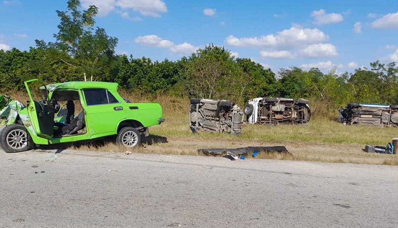 Más de 3 mil accidentes de tránsito en Cuba solo en 4 meses