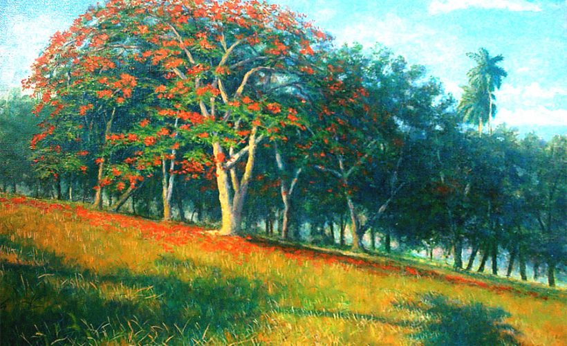 Alfonso Llorens Caamaño es uno de los más destacados paisajistas no solo de Matanzas, sino de Cuba. Sus obras así lo patentizan.