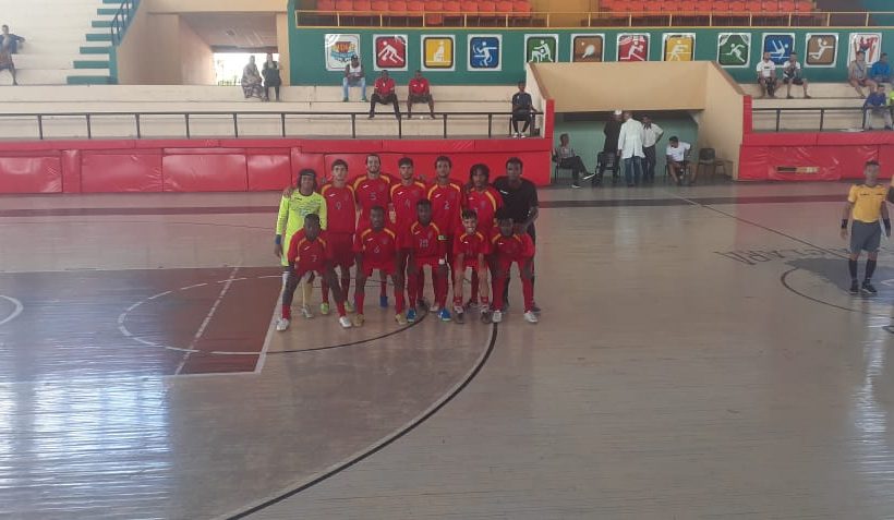 La disputa del quinto partido de futsal entre Matanzas y el primero contra Villa Clara sorprendió con un empate de 4 goles.