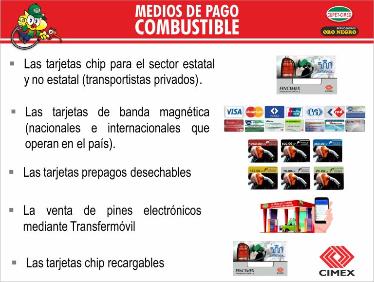 Cimex y Tiendas Caribe: Pagos electrónicos en tiendas y servicentros