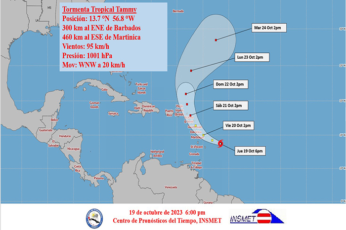 Tormenta Tropical Tammy