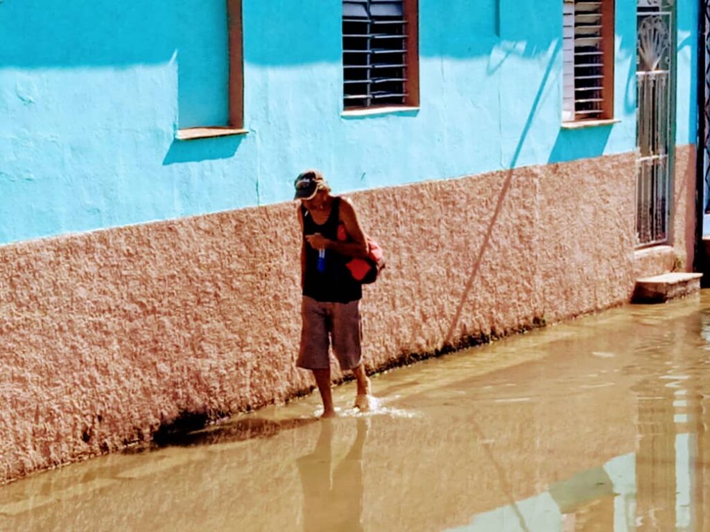 Además del estado constructivo de las viviendas, preocupaciones de índole higiénica están presentes en los pobladores.