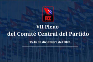 El VII Pleno del CC PCC tendrá lugar este viernes 15 de diciembre y el sábado 16.