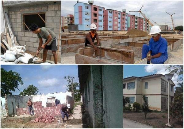 Plan de construcción de viviendas en Matanzas