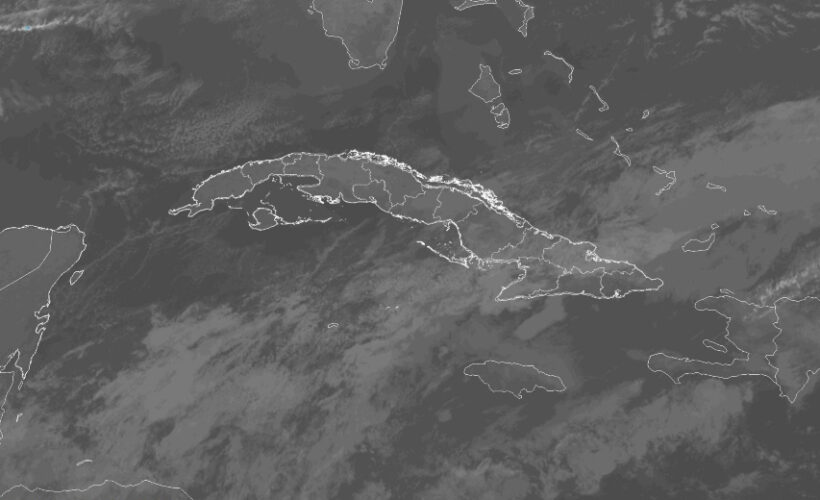 Cuba, en la madrugada de este lunes 1 de enero de 2024. Foto: @elierpf.