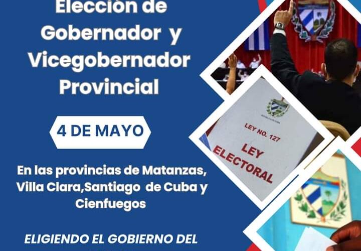 En los diferentes consejos electorales de la provincia de Matanzas se aprecia una intensa actividad con vistas a los preparativos del venidero proceso electoral para elegir al Gobernador y Vicegobernador, el que se efectuará el próximo 4 de mayo.