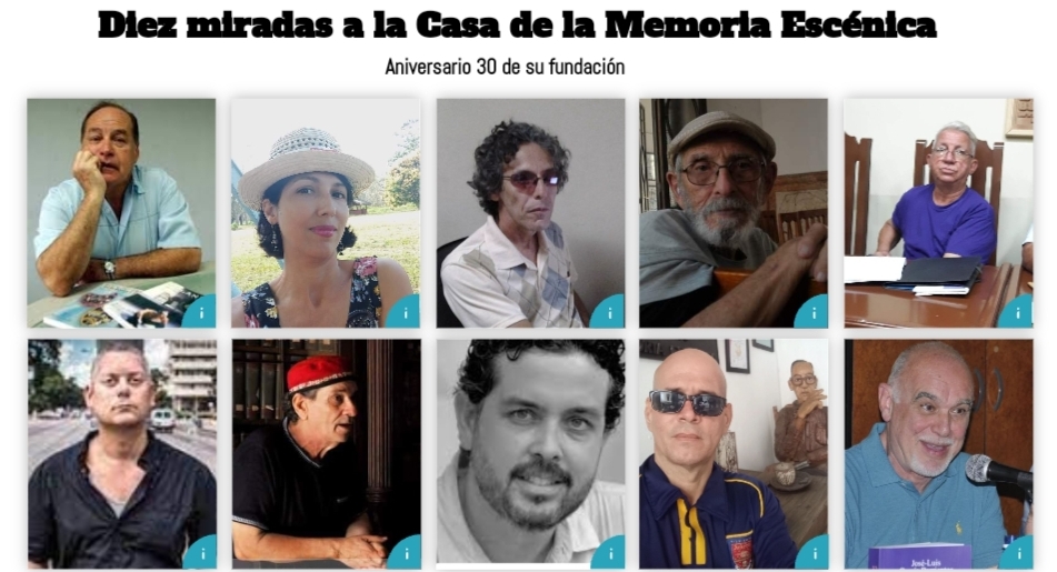 Este 29 de abril la Casa de la Memoria Escénica arriba a su 30 aniversario resguardando la historia teatral cubana.