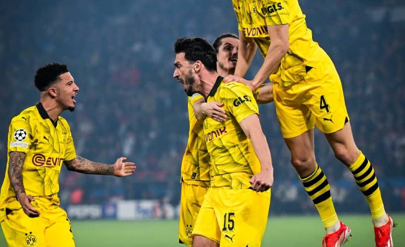 Con gol de Mats Hummels, el Borussia Dortmund derrotó 1-0 al PSG en el partido de vuelta de la semifinal de la Champions y con un 2-0 en el global se metió de lleno en la final de la Champions League por primera vez en 11 años.