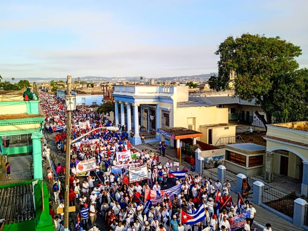 Matanzas desfila este 1ero de Mayo