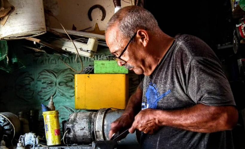 Raúl Castillo: herrero por hobby