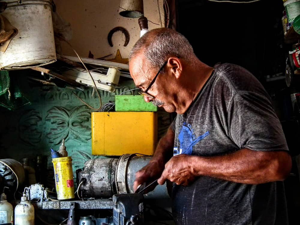 Raúl Castillo: herrero por hobby