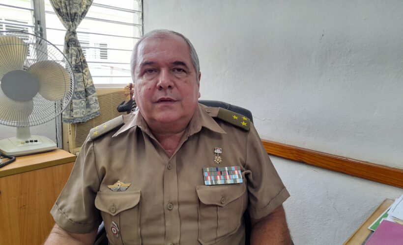 Juan Carlos, director del Hospital Militar Mario Muñoz Monroy