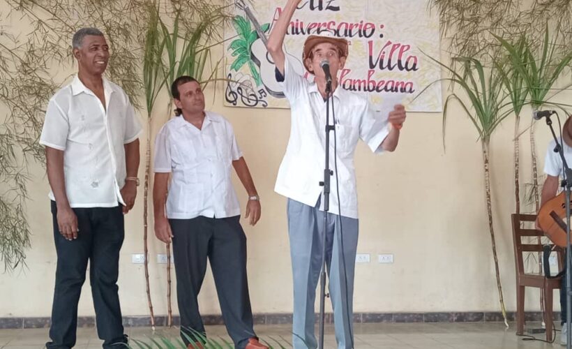 En el Consejo Popular Máximo Gómez, los pobladores celebran el aniversario 28 de ser declarado este territorio como la primera villa cucalambeana de Cuba.