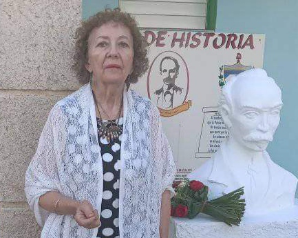 Maité: una devota a la historia y a Fidel