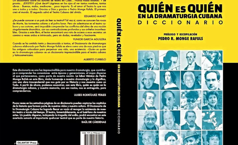 Diccionario dramaturgia cubana