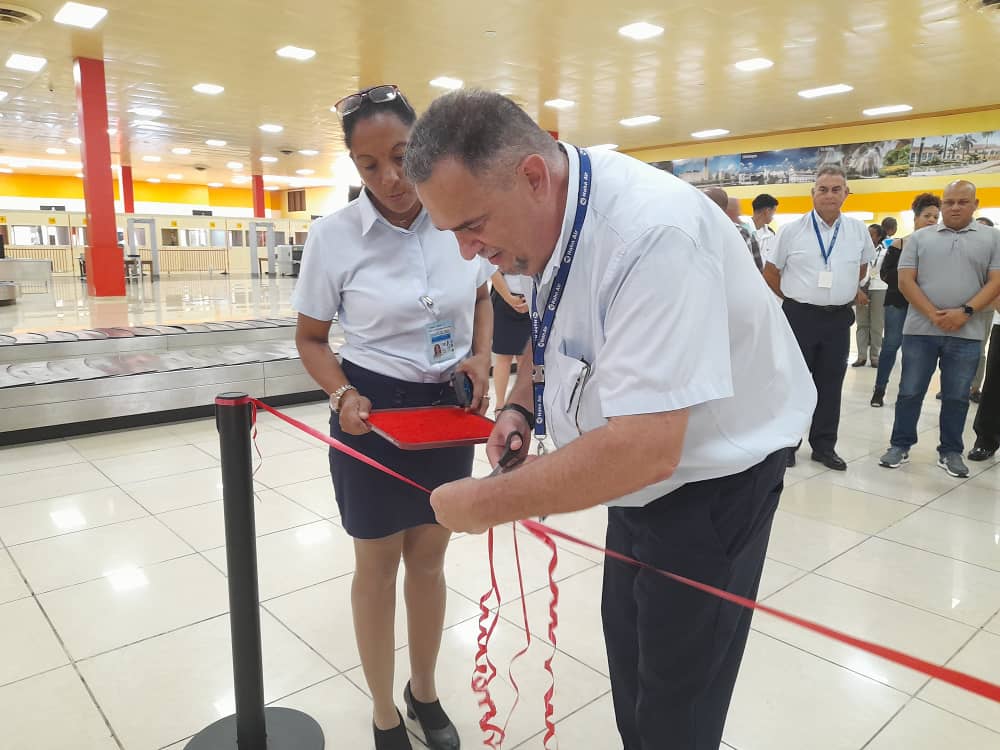 Aeropuerto Internacional matancero inaugura obras en saludo al 26 de julio