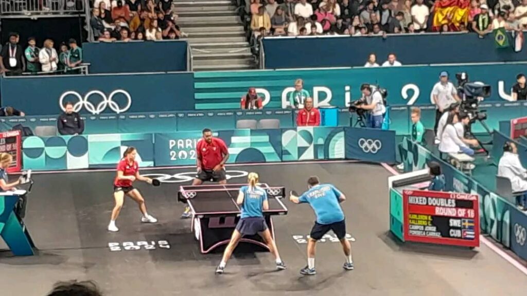 No pudo Cuba en el doble mixto de tenis de mesa