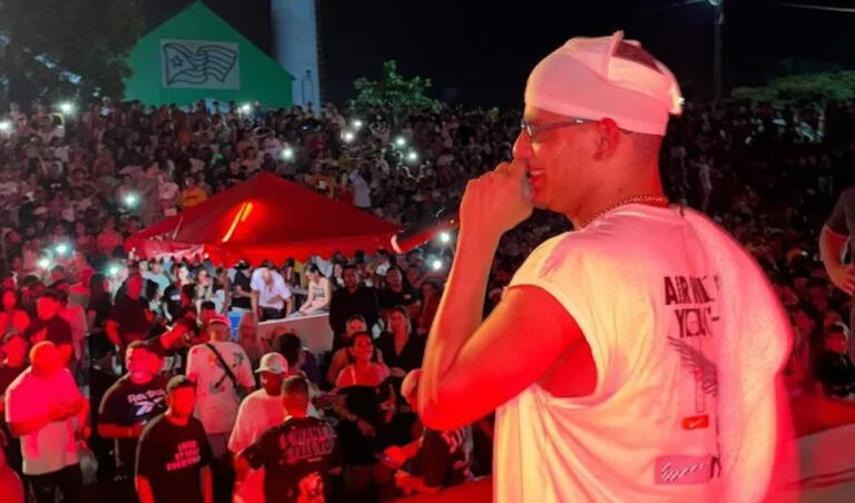 El cubano Bebeshito en un concierto. Foto: Instagram