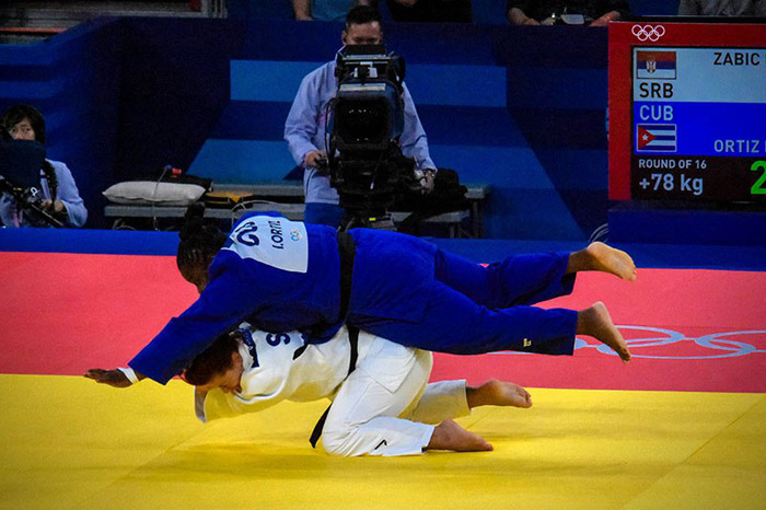 Reveses de Ortiz y Granda en segundo combate del judo olímpico