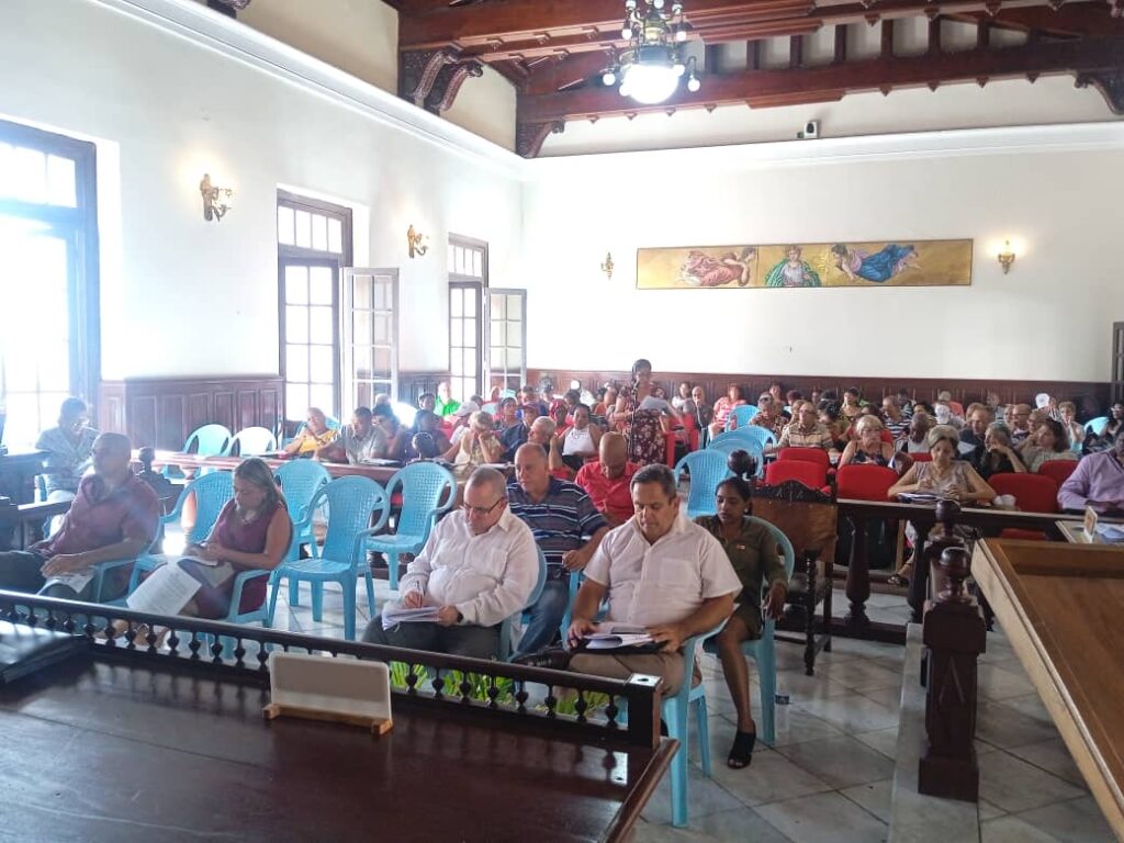 Asamblea Municipal del Poder Popular en Matanzas Agosto 2024