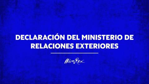 Minrex Cuba denuncia intentos irresponsables de producir un golpe en Venezuela