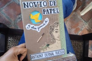 Novio de Papel y otros poemas, editado por Ediciones Vigía. Foto: tomada del perfil de Facebook de Ediciones Vigía