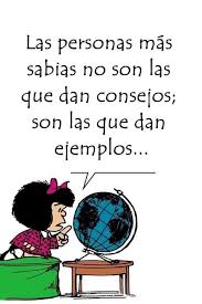Ser ejemplo para otros
