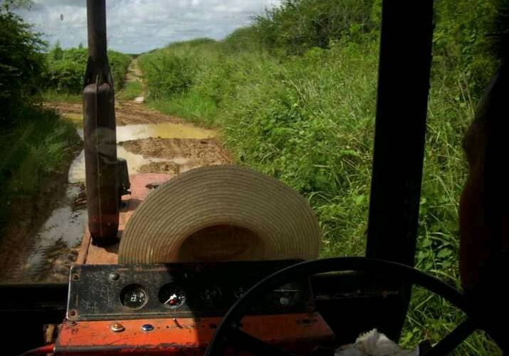 Nostalgias de un mochilero: El tractorista temerario