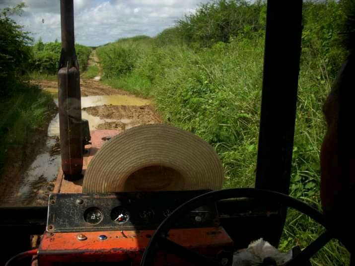 Nostalgias de un mochilero: El tractorista temerario