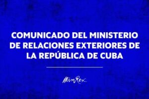 Minrex desmiente nueva falacia sobre participación cubana en elecciones en Venezuela