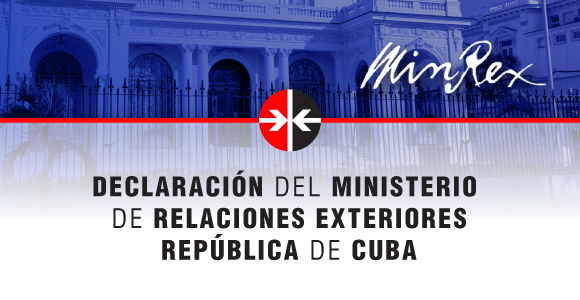 Minrex: Jamás el indecoro y la mentira podrán socavar la integridad de Cuba