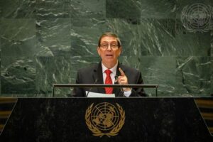 Intervención del Canciller cubano en Asamblea General de la ONU