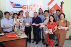 Periodistas de Vietnam visitan medios de comunicación en Matanzas