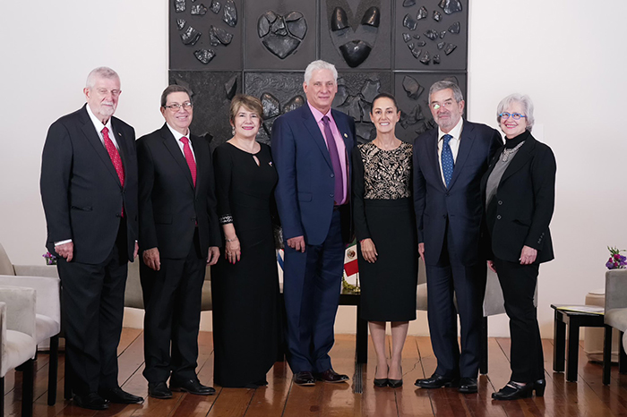 Conversó Díaz-Canel con Claudia Sheinbaum, presidenta de México