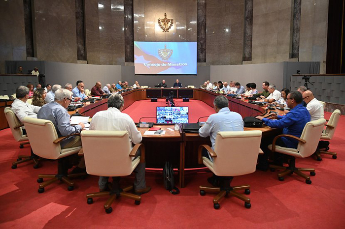 Sesionó reunión del Consejo de Ministros