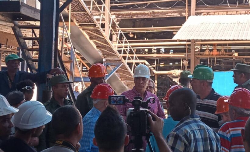 Miguel Díaz-Canel Bermúdez en Matanzas