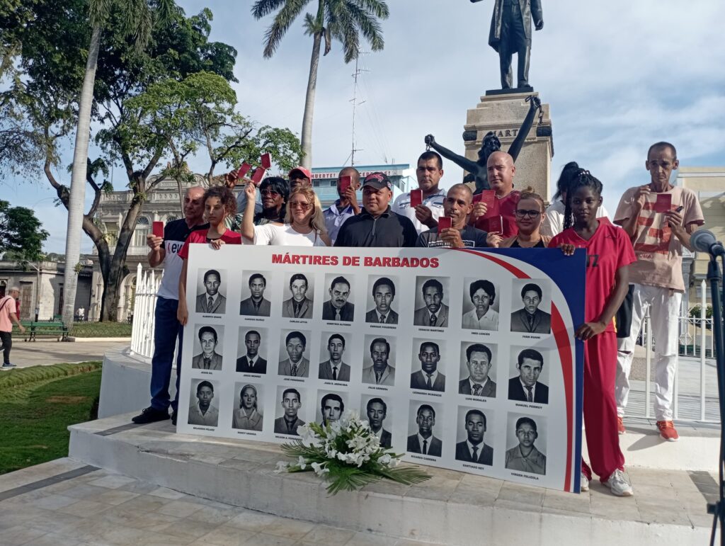 Homenaje a los mártires de Barbados a 48 años de su deceso