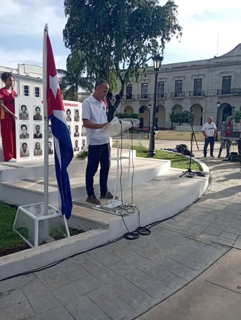 Homenaje a los mártires de Barbados a 48 años de su deceso