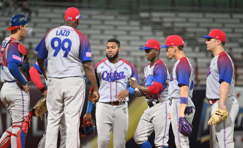 Cuba sufre segunda derrota en torneo beisbolero Premier 12. Foto: tomada del perfil de Facebook del periodista Guillermo Hidalgogato