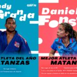 Deporte. Andy Granda y Daniela Fonseca