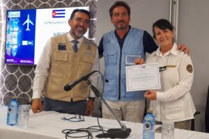 Oficialmente habilitado grupo de AIRCOP de aeropuerto internacional de Varadero