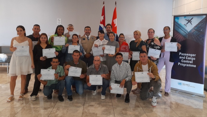 Oficialmente habilitado grupo de AIRCOP de aeropuerto internacional de Varadero